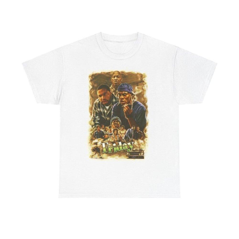 Friday Movie Ice Cube Chris Tucker Comedy Film Fan TShirt